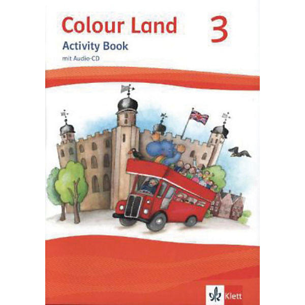 Colour Land, Ausgabe 2013: 3. Schuljahr, Activity Book m. Audio-CD