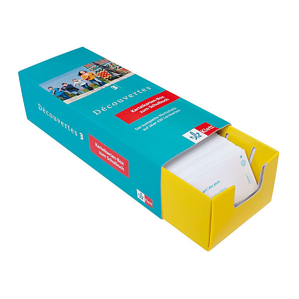 Découvertes: Karteikarten-Box zum Schülerbuch