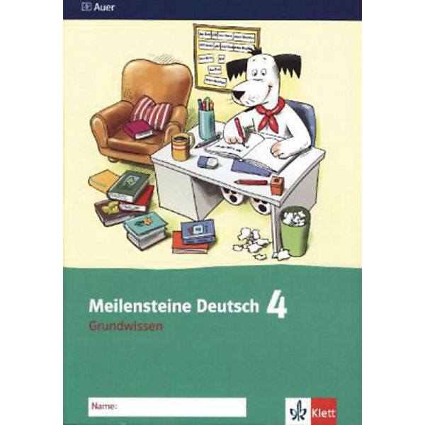 Meilensteine Deutsch in kleinen Schritten: Grundwissen 4. Schuljahr
