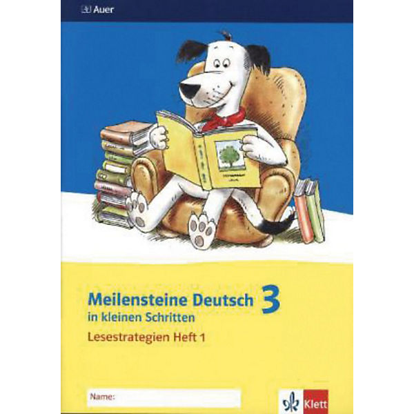 Meilensteine Deutsch in kleinen Schritten: Lesestrategien 3. Schuljahr