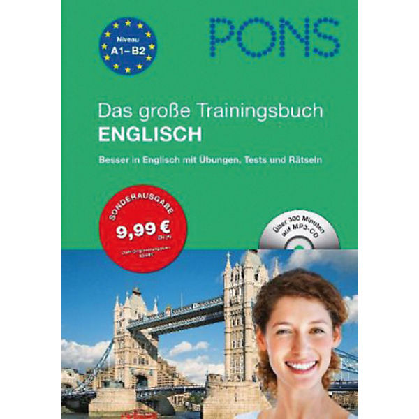PONS Das große Trainingsbuch Englisch, m. MP3-CD