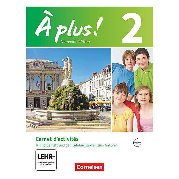 Ě plus! Nouvelle édition: Junior, Carnet d'activités mit CD-Extra und DVD-ROM
