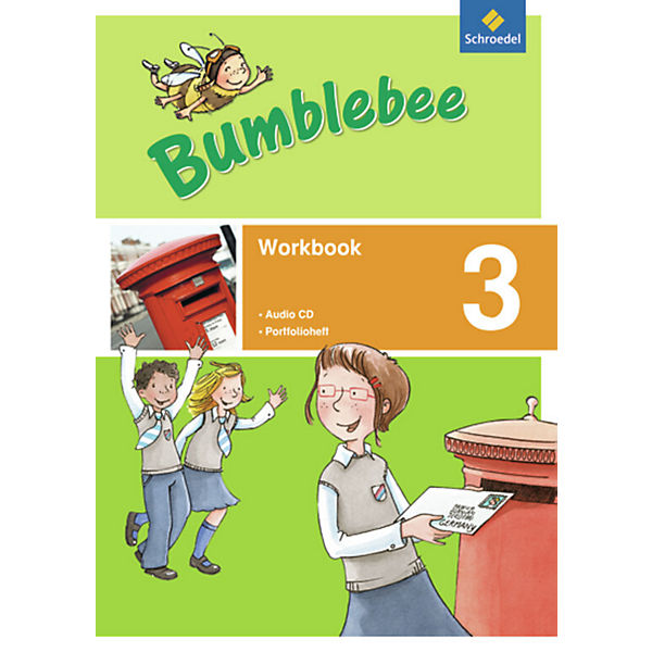Bumblebee, Ausgabe 2013 für das 3./4. Schuljahr: 3. Schuljahr, Workbook m. Portfolio- / Sprachheft und Pupil's Audio-CD