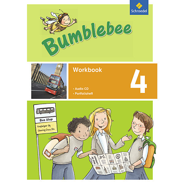 Bumblebee, Ausgabe 2013 für das 3./4. Schuljahr: 4. Schuljahr, Workbook m. Portfolio- / Sprachheft und Pupil's Audio-CD