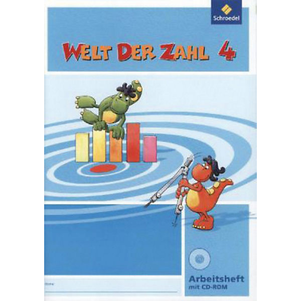Welt der Zahl, Ausgabe 2011 Nord: 4. Schuljahr, Arbeitsheft m. CD-ROM