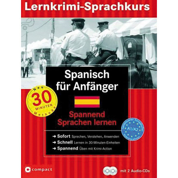 Lernkrimi-Sprachkurs Spanisch für Anfänger, m. 2 Audio-CDs
