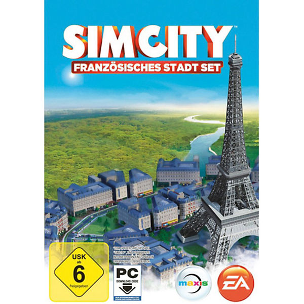 PC Simcity - Französisches Stadt-Set (Code in a Box)