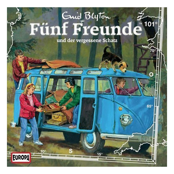 CD Fünf Freunde 101 - und der vergessene Schatz