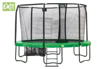 Trampolin EXITJumpArenA Oval, 244 x 380 cm mit