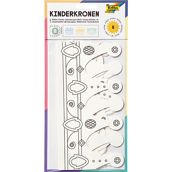 Kreativset Kinderkronen, 6 Stück