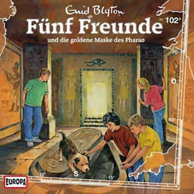 CD Fünf Freunde 102 - und die goldene Maske des Pharao