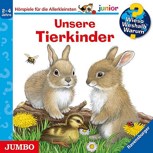 CD Wieso? Weshalb? Warum? Junior - Unsere Tierkinder