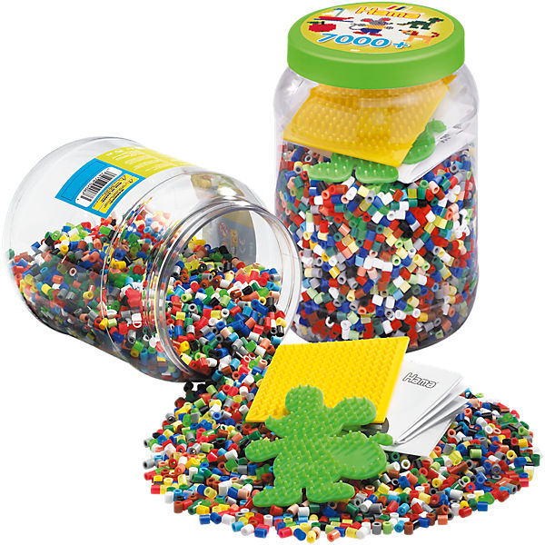 HAMA 2087 Dose mit 7.000 midi-Perlen & Zubehör