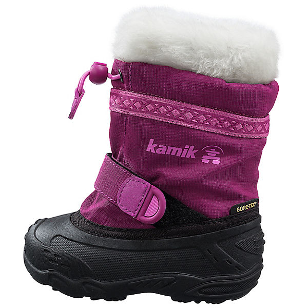 Babyschuhe für die ersten Schritte im Leben: Lauflernschuhe Diese SUPERFIT Kinder Winterstiefel mit GORE-TEX-Membran schützen kleine Füße dauerhaft - jedem Wetter. Sie sorgen für angenehme und trockene Füße und sind dauerhaft wasserdicht.