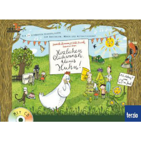 Herzlichen Glückwunsch, kleines Huhn!, m. Audio-CD
