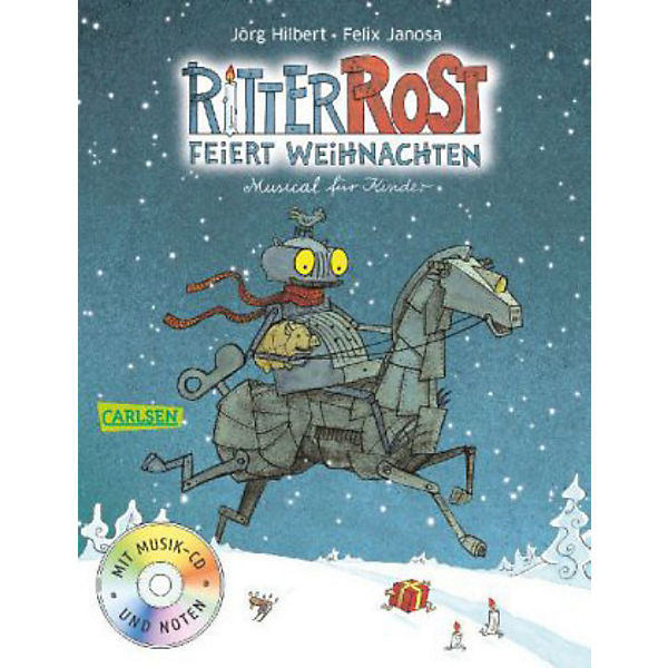 Ritter Rost: Ritter Rost feiert Weihnachten, m. Audio-CD