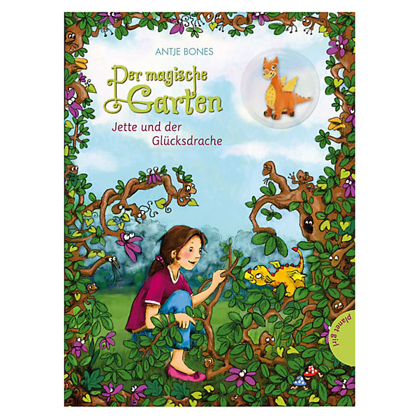 Der magische Garten: Jette und der Glücksdrache, Band 1 mit Sammelfigur