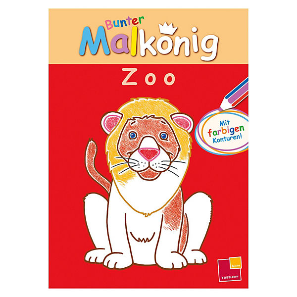 Bunter Malkönig: Zoo