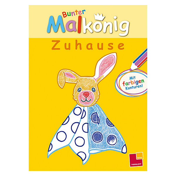 Bunter Malkönig: Zuhause