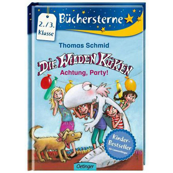 Büchersterne: Die Wilden Küken - Achtung, Party!, 2./3. Klasse