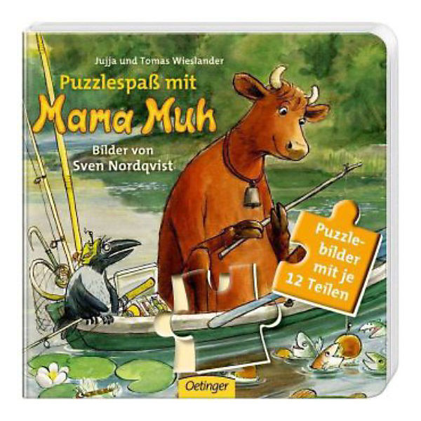 Puzzlespaß mit Mama Muh