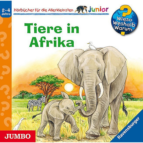 CD Wieso? Weshalb? Warum? Junior - Tiere in Afrika