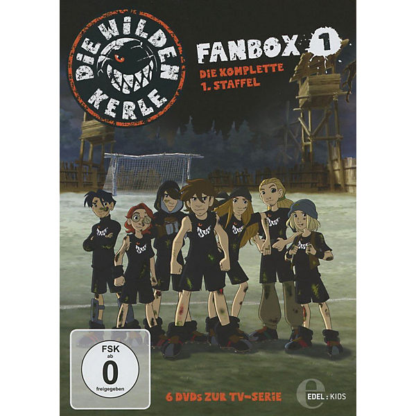DVD Die wilden Kerle- Fanbox 1-die kompl. 1. Staffel
