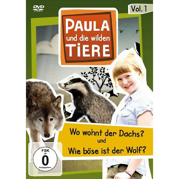 DVD Paula und die wilden Tiere 1 - Wo wohnt der Dac