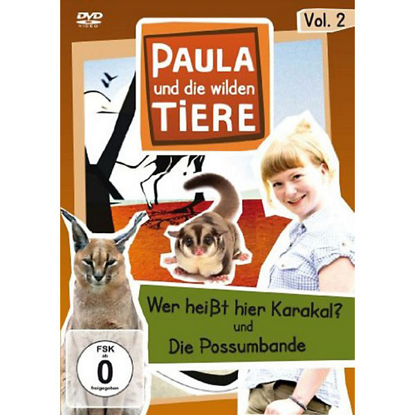DVD Paula und die wilden Tiere 2 - Wer heißt hier K