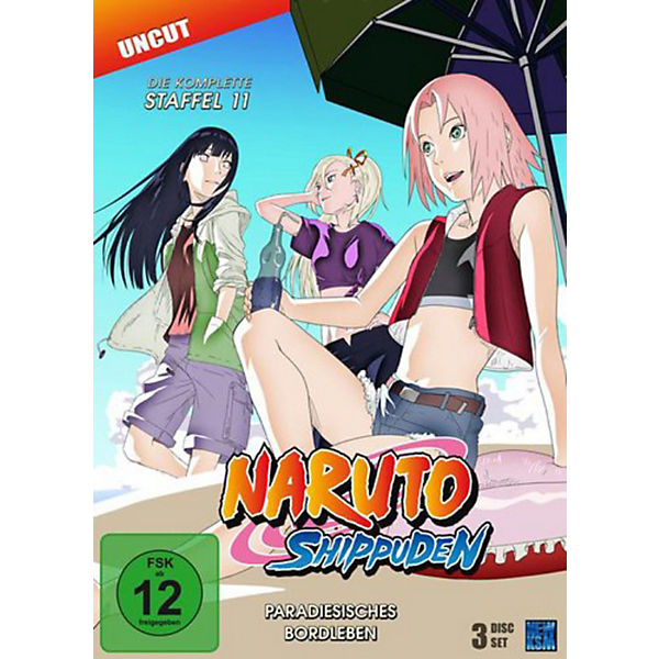 DVD Naruto Shippuden - Season 11 - Paradiesisches Bordleben (3 DVDs)
