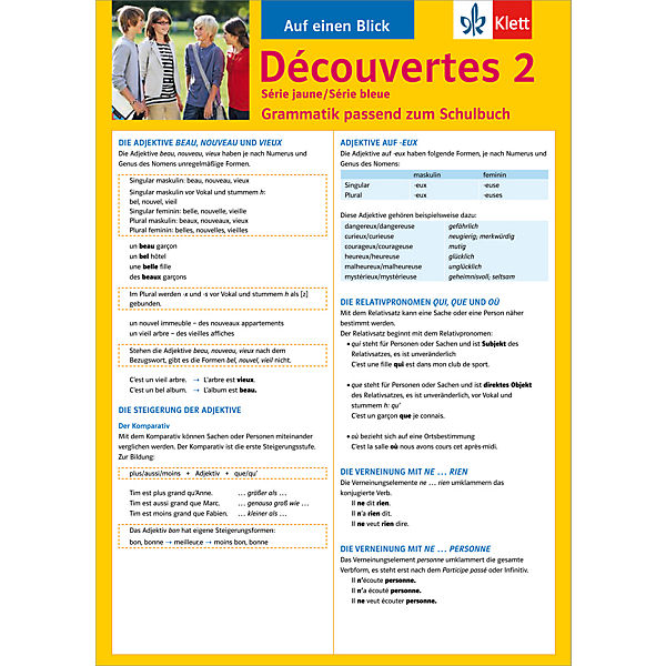 Découvertes: Auf einen Blick: Découvertes Série jaune / Série bleue