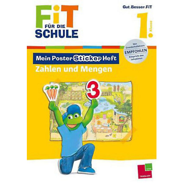 Mein Poster-Sticker-Heft. Zahlen und Mengen, 1. Klasse