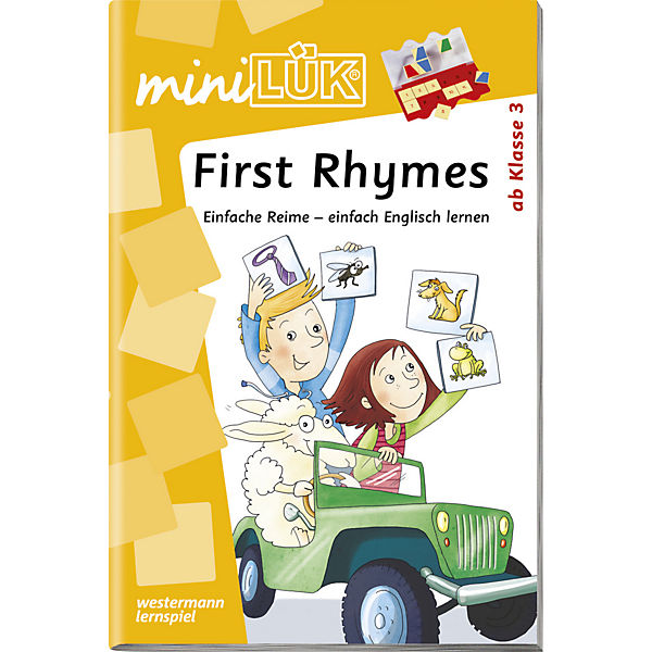 mini LÜK: First Rhymes: Einfache Reime - einfach Englisch lernen, Übungsheft