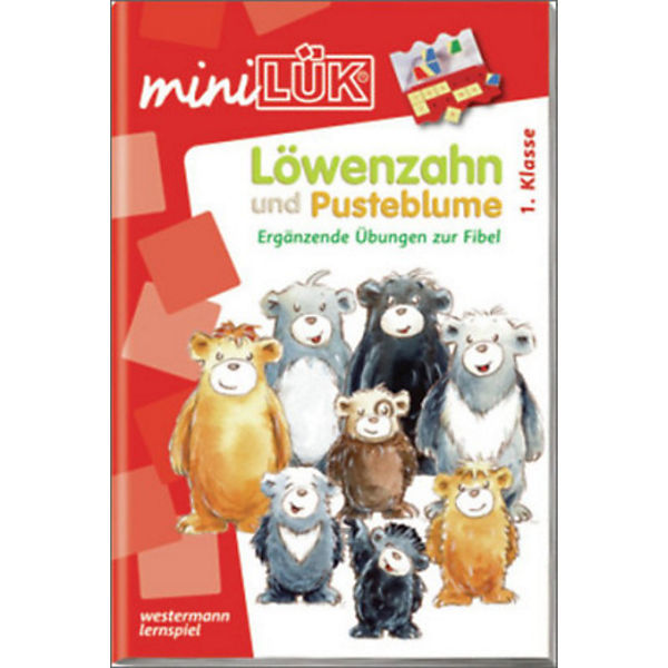 mini LÜK: Löwenzahn und Pusteblume: Ergänzende Übungen zur Fibel, Übungsheft