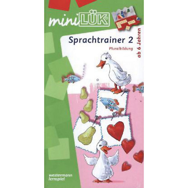 mini LÜK: Sprachtrainer 2: Pluralbildung, Übungsheft