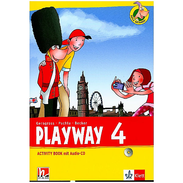 Playway ab Klasse 3 (Ausgabe 2013): 4. Schuljahr, Activity Book m. Audio-CD