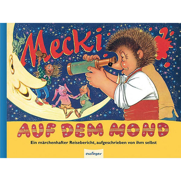 Mecki auf dem Mond