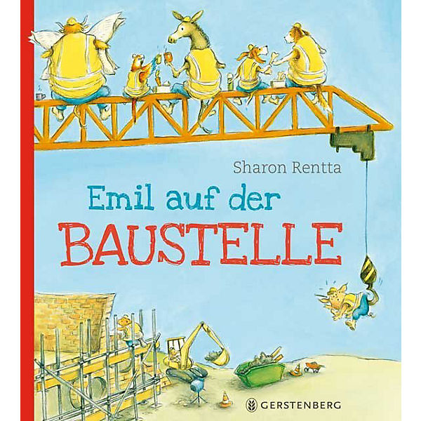 Emil auf der Baustelle