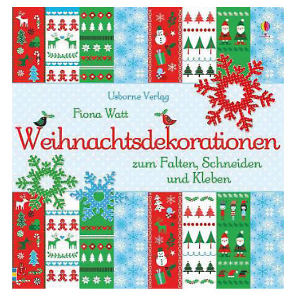 Weihnachtsdekorationen zum Falten, Schneiden und Kleben