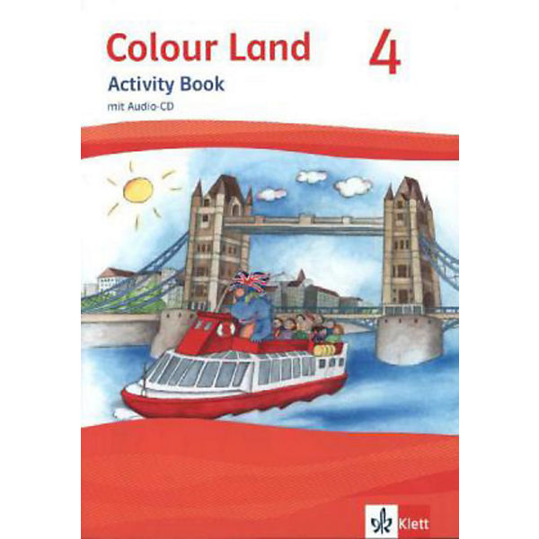 Colour Land, Ausgabe 2013: 4. Schuljahr, Activity Book m. Audio-CD