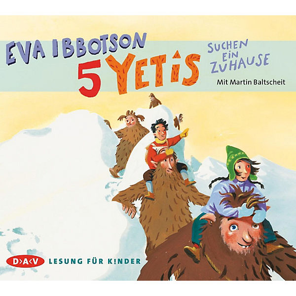 5 Yetis suchen ein Zuhause, 3 Audio-CDs