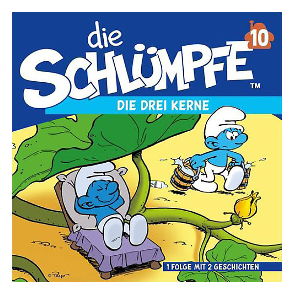 CD Die Schlümpfe 10 - Die Drei Kerne/Blümchen ist verschwunden