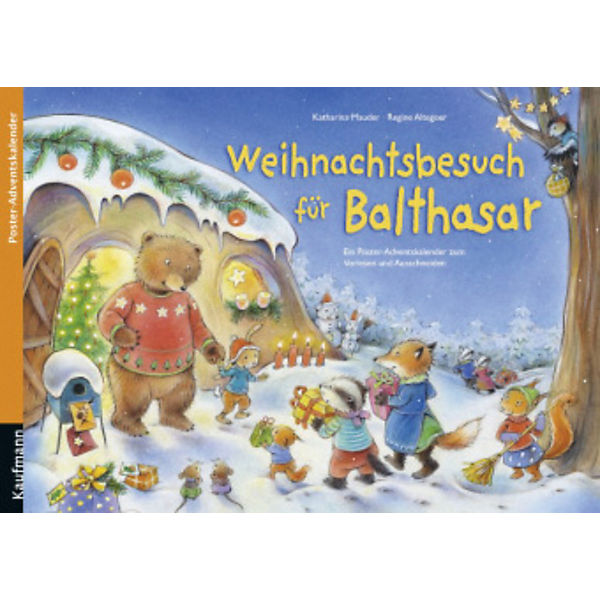 Weihnachtsbesuch für Balthasar, Poster-Adventskalender