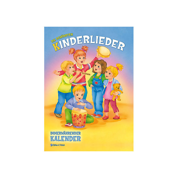 Die schönsten Kinderlieder, Immerwährender Kalender mit 1 Audio-CD