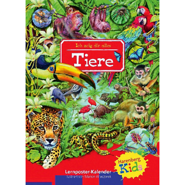 Ich zeig dir alles - Tiere, Lernposter-Kalender
