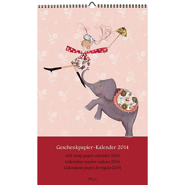 Geschenkpapierkalender 2014