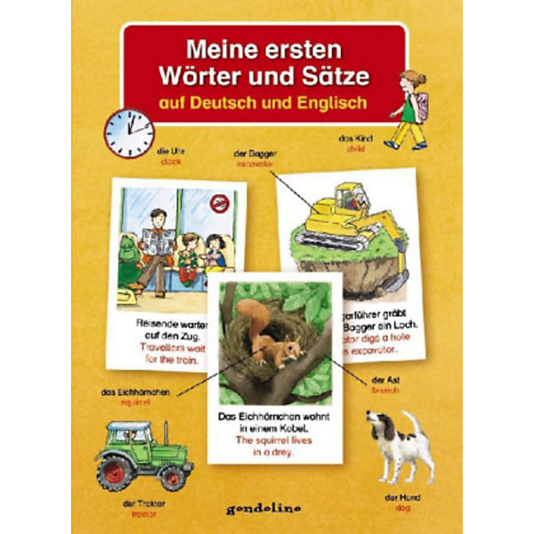 Meine ersten Wörter und Sätze auf Deutsch und Englisch