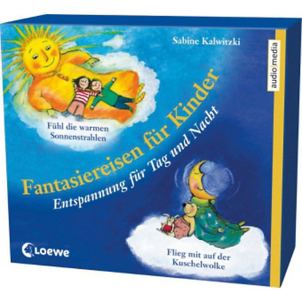 Fantasiereisen für Kinder, 2 Audio-CDs