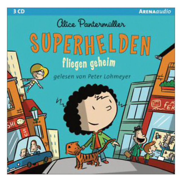 Superhelden fliegen geheim, 3 Audio-CDs