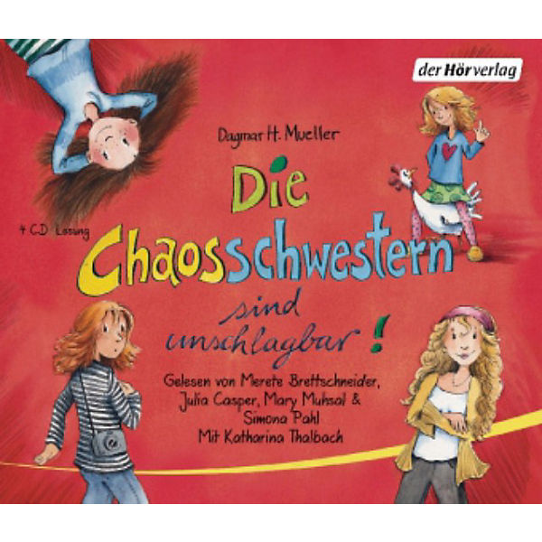 Die Chaosschwestern sind unschlagbar!, 4 Audio-CDs